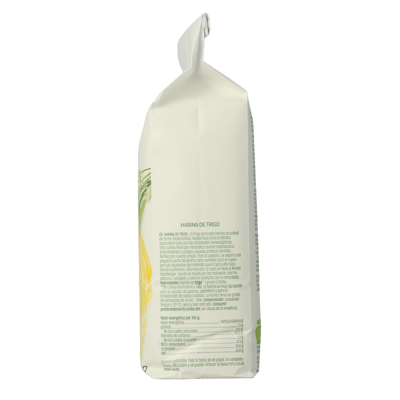 Luna E Terra Tarwebloem demeter bio 1 Kilogram