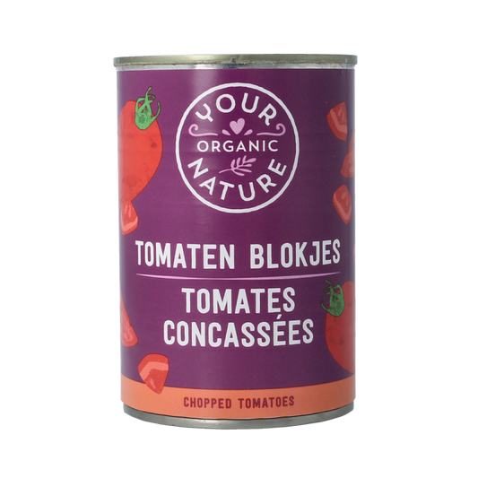 Your Organic Nature Tomatenblokjes bio 400 Gram