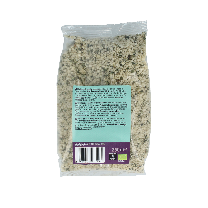 Your Organic Nature Hennepzaad bio 250 Gram