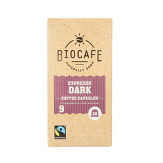 Biocafe Espresso capsules bio 20 Stuks