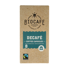Biocafe Decafe capsules bio 20.00 Stuks