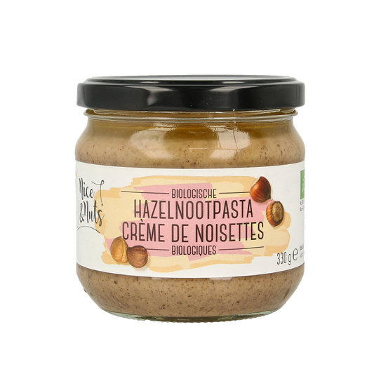 Nice & Nuts Hazelnootpasta bio 330 Gram