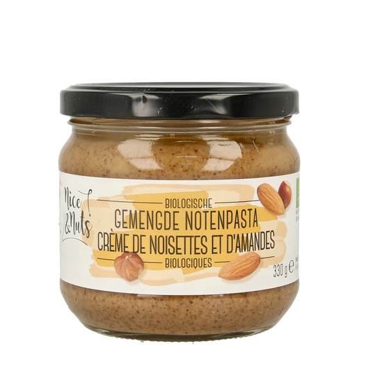 Nice & Nuts Notenpasta gemengd bio 330 Gram