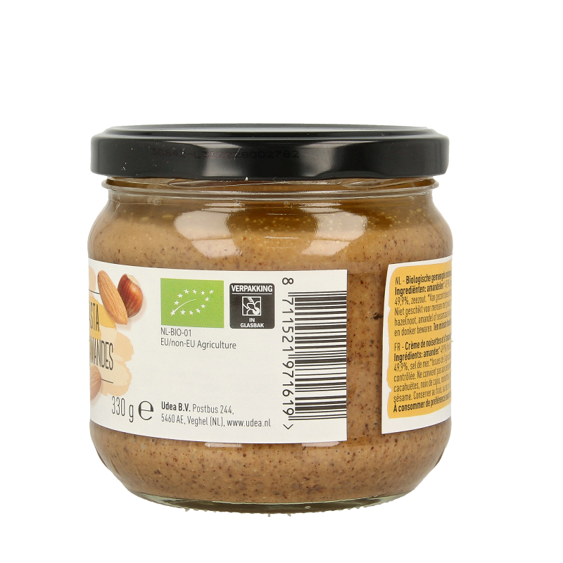 Nice & Nuts Notenpasta gemengd bio 330 Gram