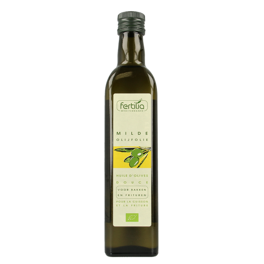 Fertilia Olijfolie mild voor bakken en braden bio 500 Milliliter
