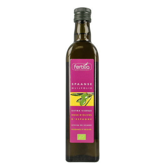 Fertilia Olijfolie Spaans bio 500 Milliliter