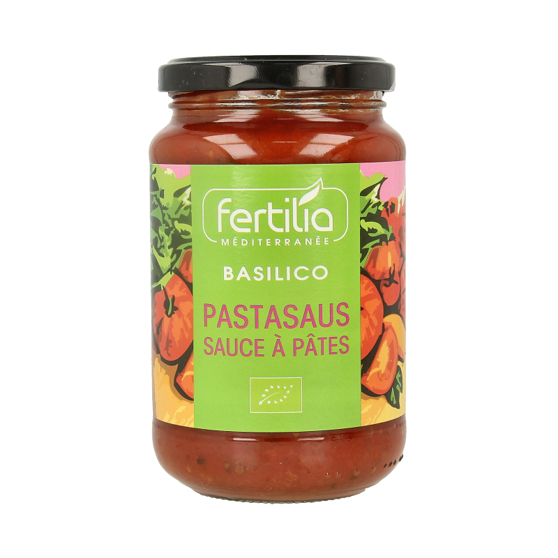 Fertilia Pastasaus basilico bio 350 Gram