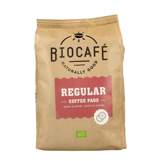 Biocafe Coffee pads regular bio 36 Stuks
