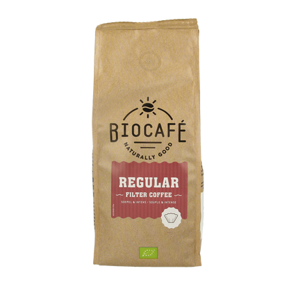 Biocafe Filterkoffie regular bio 250.00 Gram