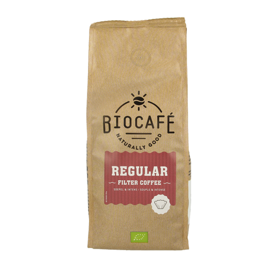 Biocafe Filterkoffie regular bio 250 Gram