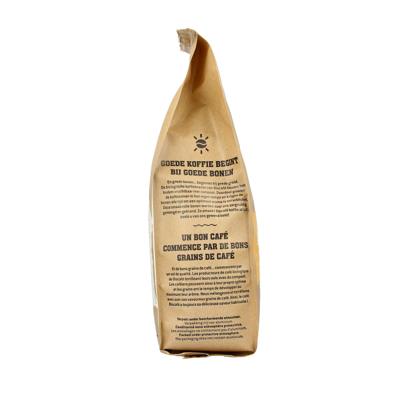 Biocafe Filterkoffie 100% arabica bio 250 Gram