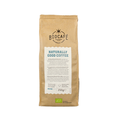 Biocafe Filterkoffie cafeinevrij/decaf bio 250 Gram