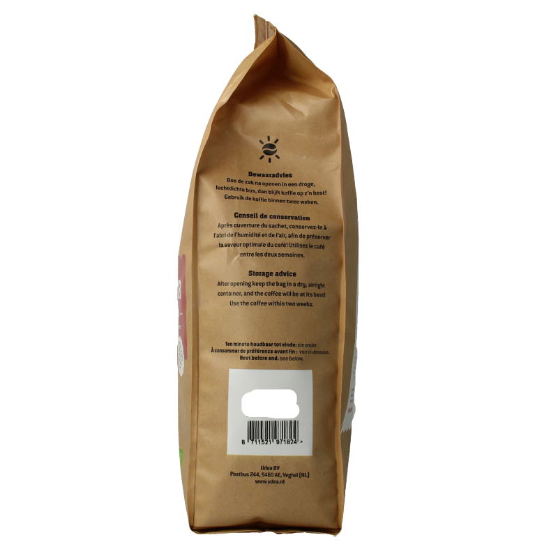 Biocafe Koffiebonen regular bio 500 Gram