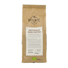 Biocafe Filterkoffie espresso dark roast bio 250 Gram