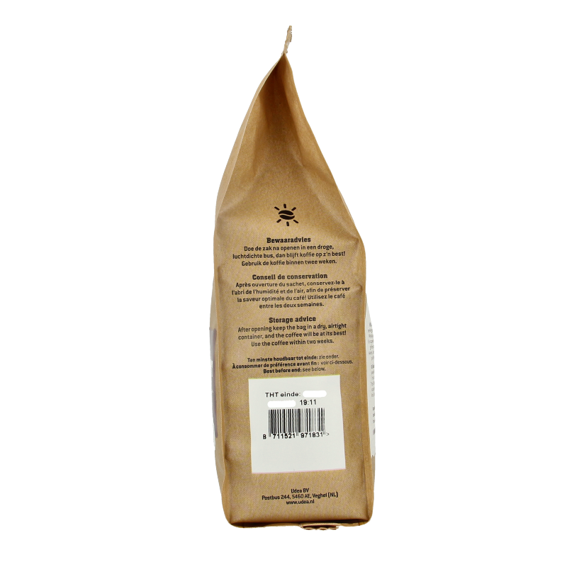 Biocafe Filterkoffie espresso dark roast bio 250 Gram