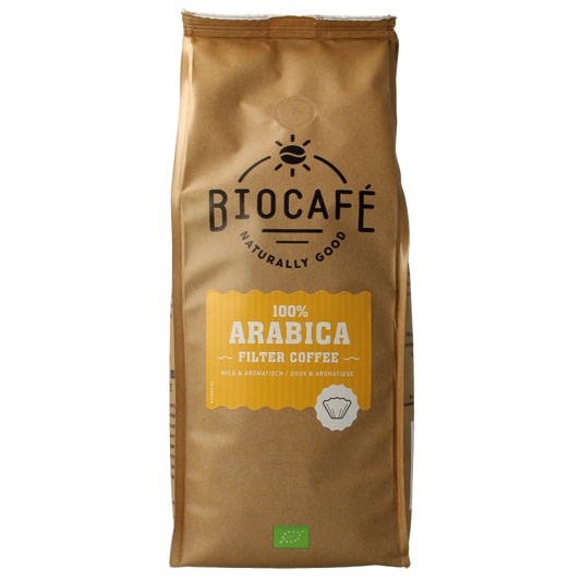 Biocafe Arabica gemalen bio 500 Gram