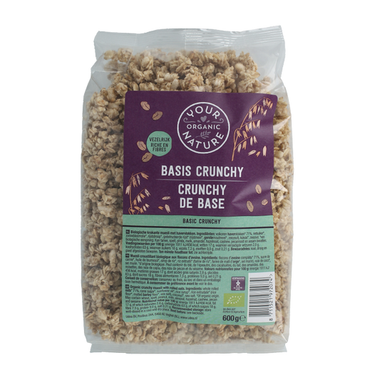 Your Organic Nature Muesli crunchy basis bio 600 Gram