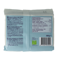 Your Organic Nature Knackebrod volkoren sesam bio 250.00 Gram