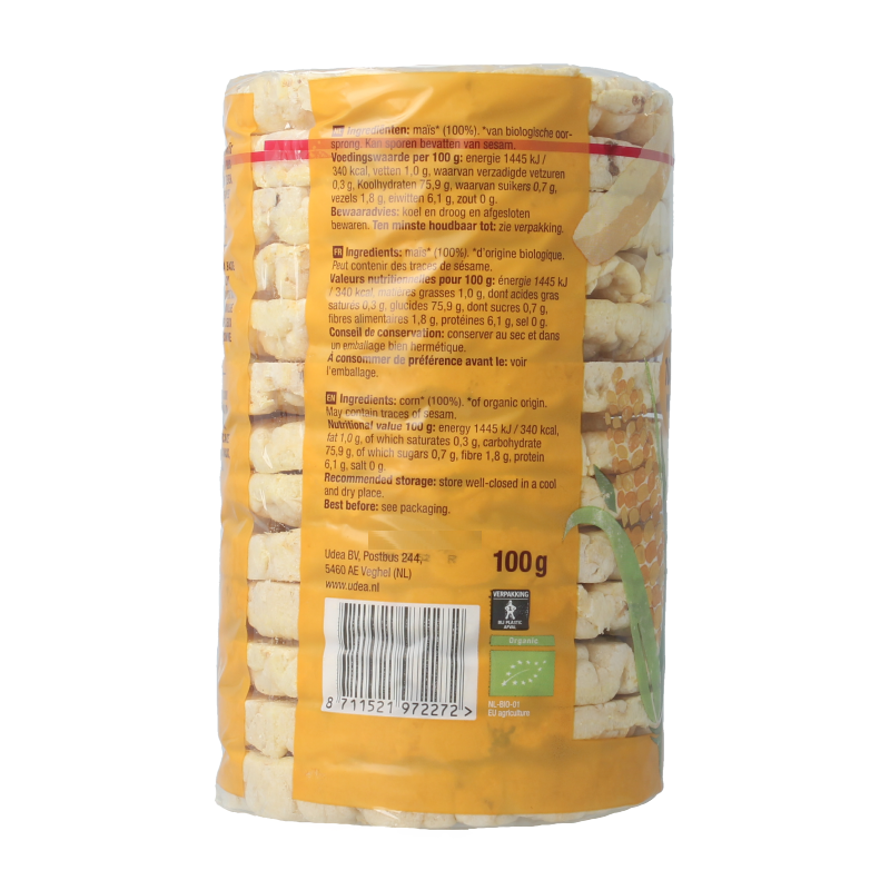 Your Organic Nature Maiswafels bio 100 Gram