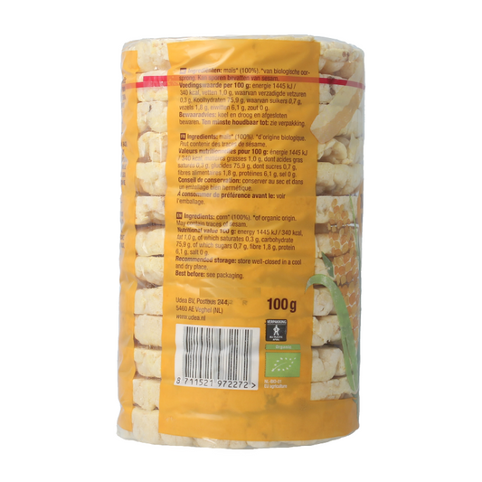 Your Organic Nature Maiswafels bio 100 Gram