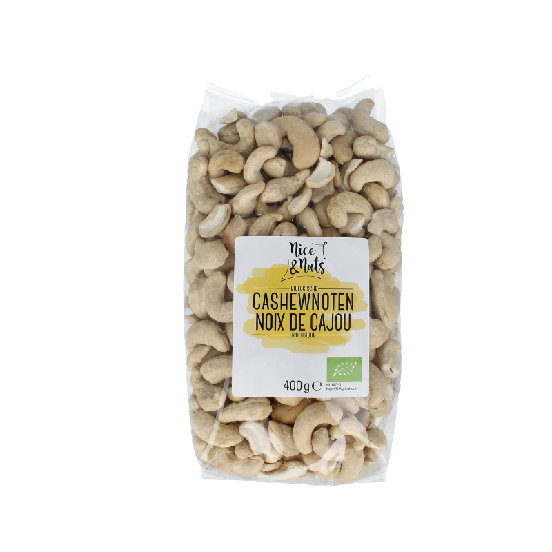 Nice & Nuts Cashewnoten bio 400 Gram