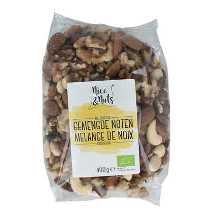 Nice & Nuts Gemengde noten bio 400.00 Gram