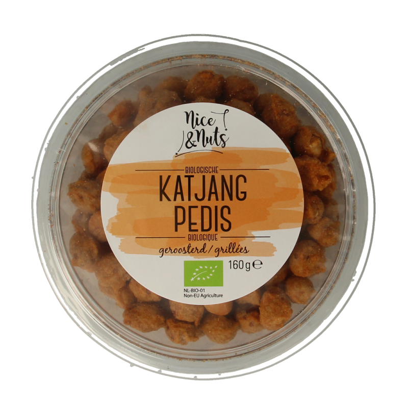 Nice & Nuts Pinda's met katjang pedis geroosterd bio 160 Gram