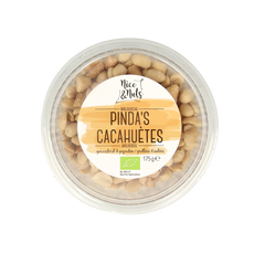 Nice & Nuts Pinda's met zeezout geroosterd bio 175.00 Gram
