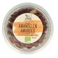 Nice & Nuts Amandelen bruin gezouten geroosterd bio 160 Gram