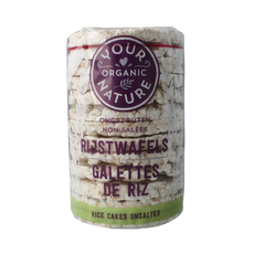 Your Organic Nature Rijstwafels ongezouten bio 100.00 Gram