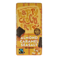 Happy Chocolate Puur amandel karamel zeezout bio 100 Gram