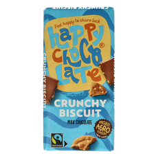 Happy Chocolate Melk biscuit bio 100.00 Gram