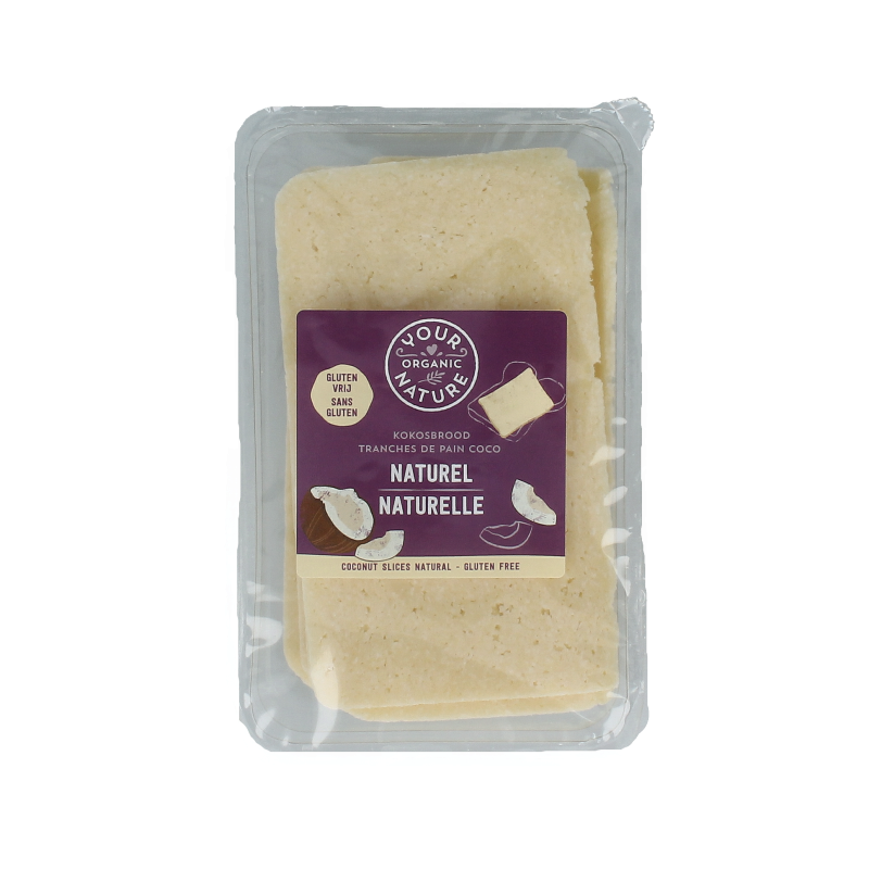 Your Organic Nature Kokosbrood naturel bio 225 Gram