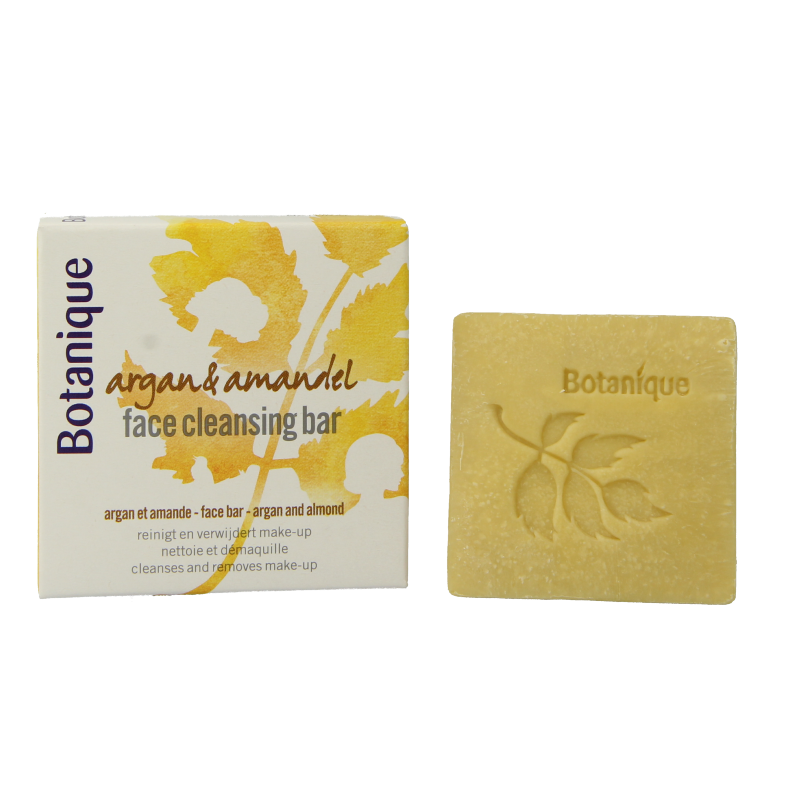 Botanique Face cleansing bar argan & amandel 50 Gram