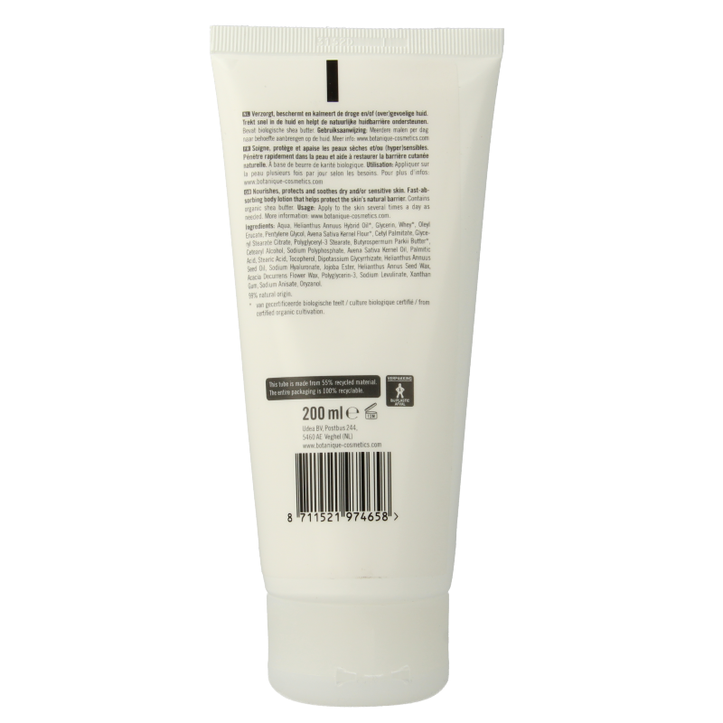 Botanique Bodylotion sensitive 200 Milliliter