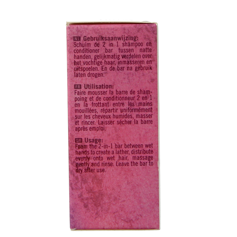Botanique 2-in-1 Shampoo conditioner bar roos & vijg 100 Gram
