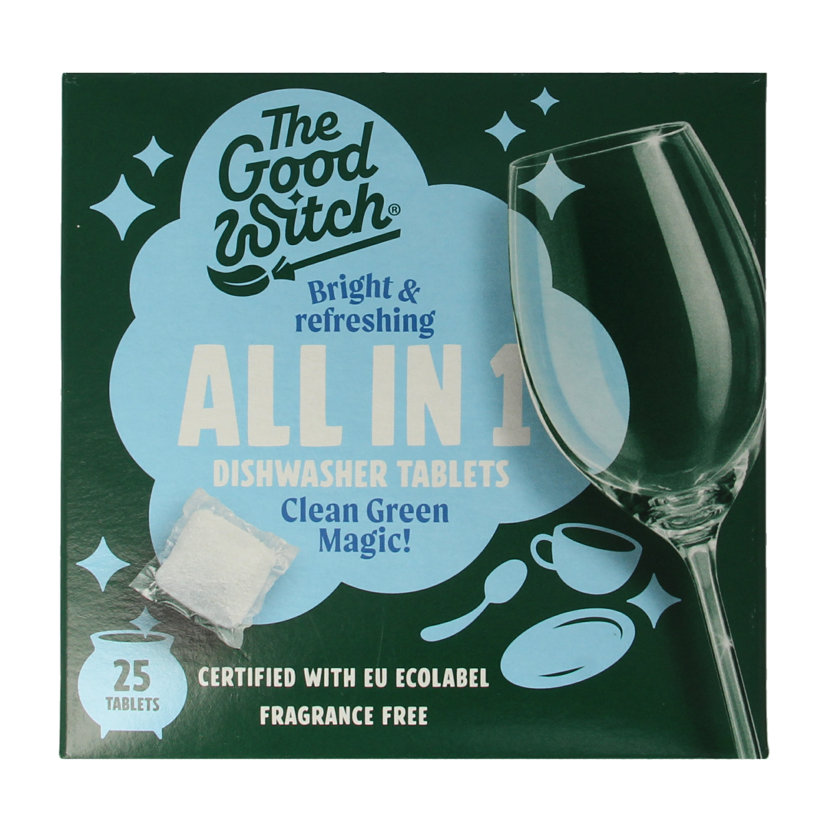 The Good Witch Vaatwastabletten 25.00 Stuks