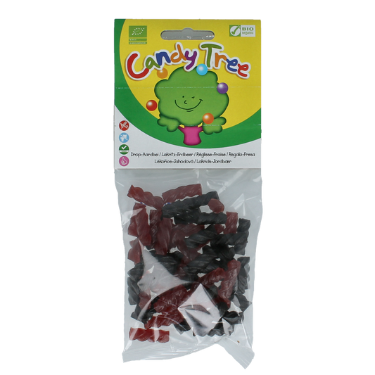 Candy Tree Drop aardbei mix bio 75 Gram