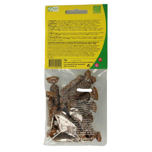 Candy Tree Koffietoffees bio 75 Gram