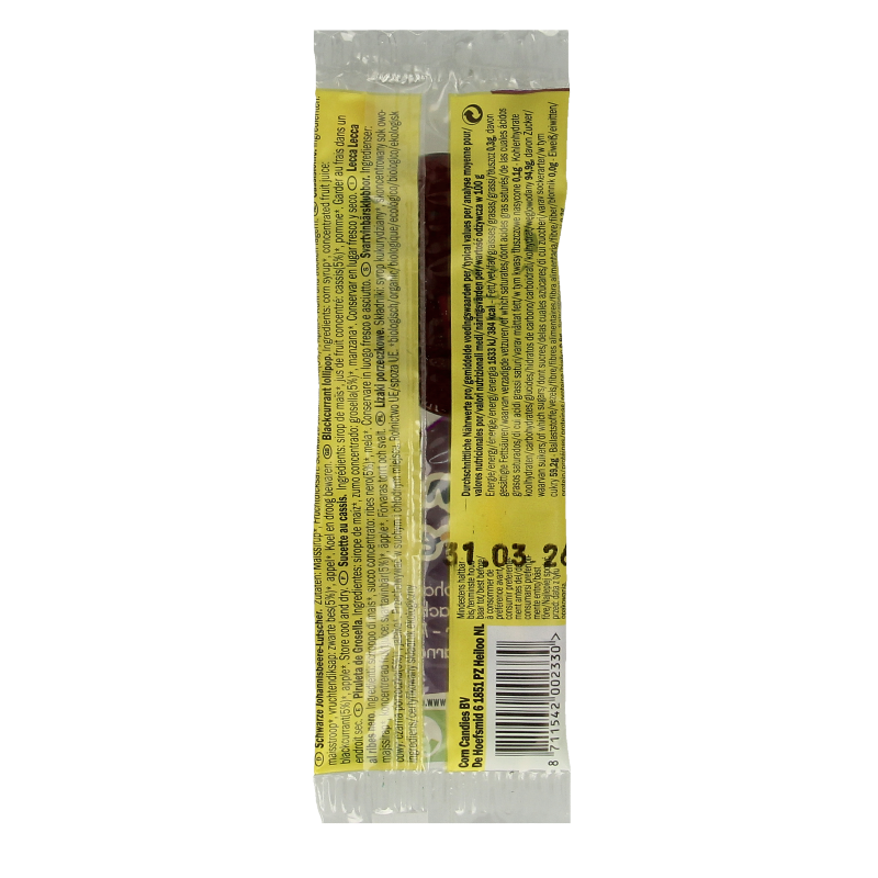 Candy Tree Cassis lollie bio 1 Stuks