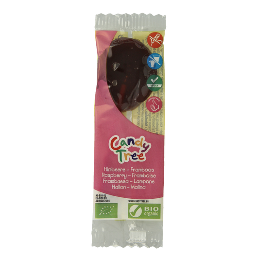 Candy Tree Frambozen lollie bio 1 Stuks