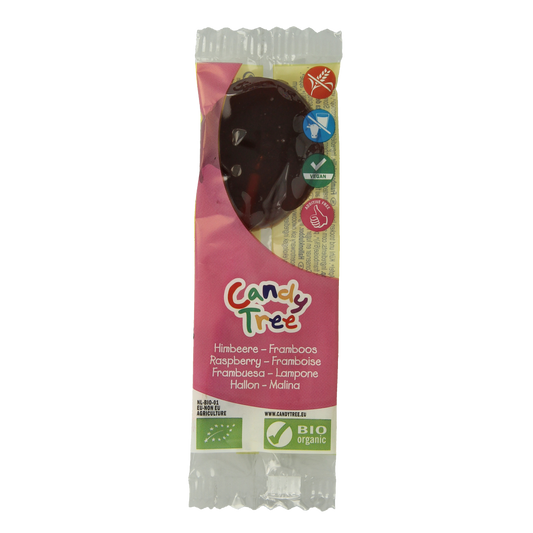 Candy Tree Frambozen lollie bio 1.00 Stuks