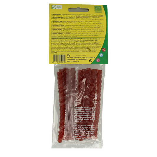 Candy Tree Aardbeikabels bio 75 Gram