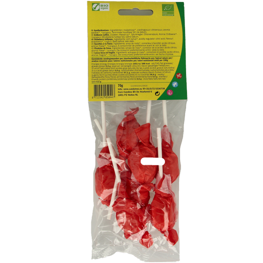 Candy Tree Aardbeiknotsen bio 7 Stuks