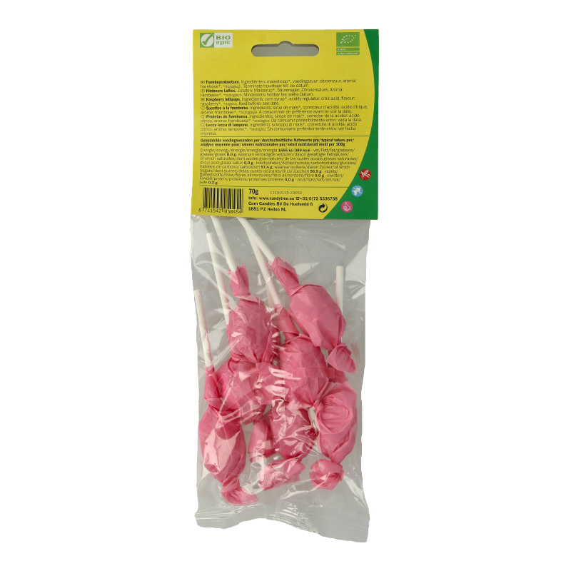 Candy Tree Frambozenknotsen bio 7 Stuks