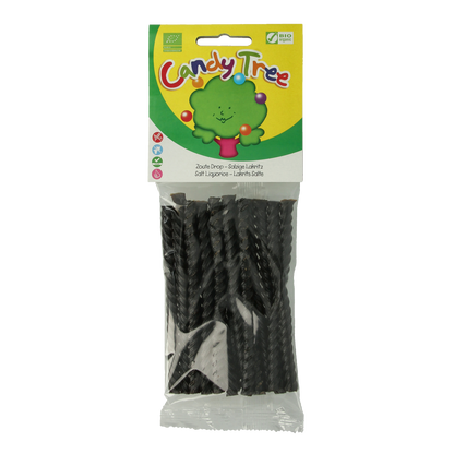 Candy Tree Dropkabel zout glutenvrij bio 100.00 Gram