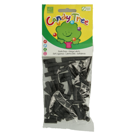 Candy Tree Dropjes zout glutenvrij bio 100 Gram