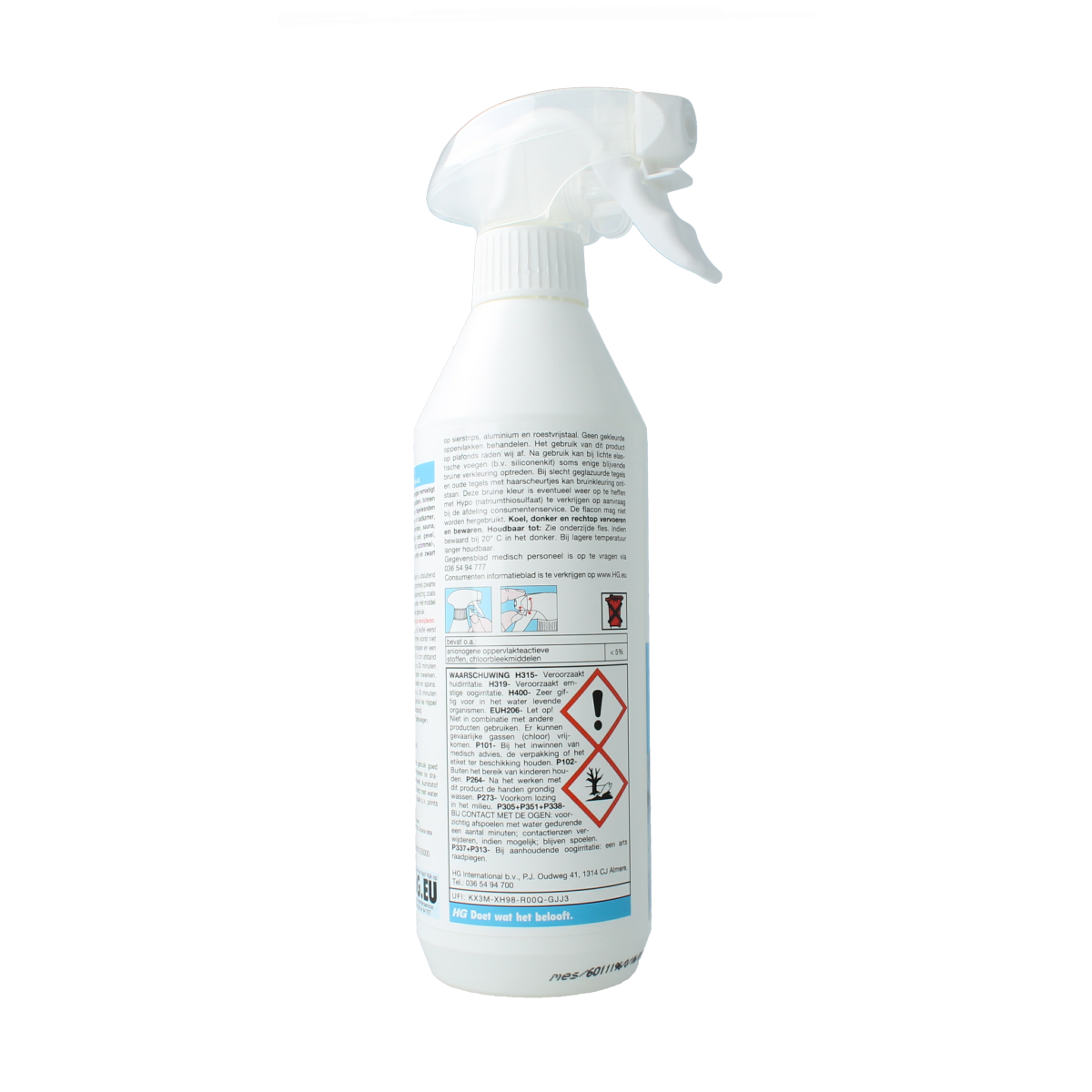HG Schimmel vocht weerplekken reiniger 500.00 Milliliter