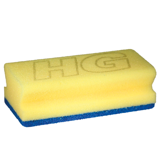 HG Sanitairspons blauw/geel 1 Stuks