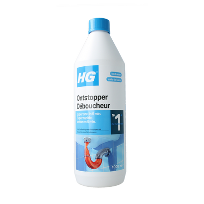 HG Vloeibare ontstopper 1.00 Liter